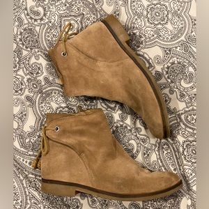 Lucky Brand Women’s Suede Ankle Boots